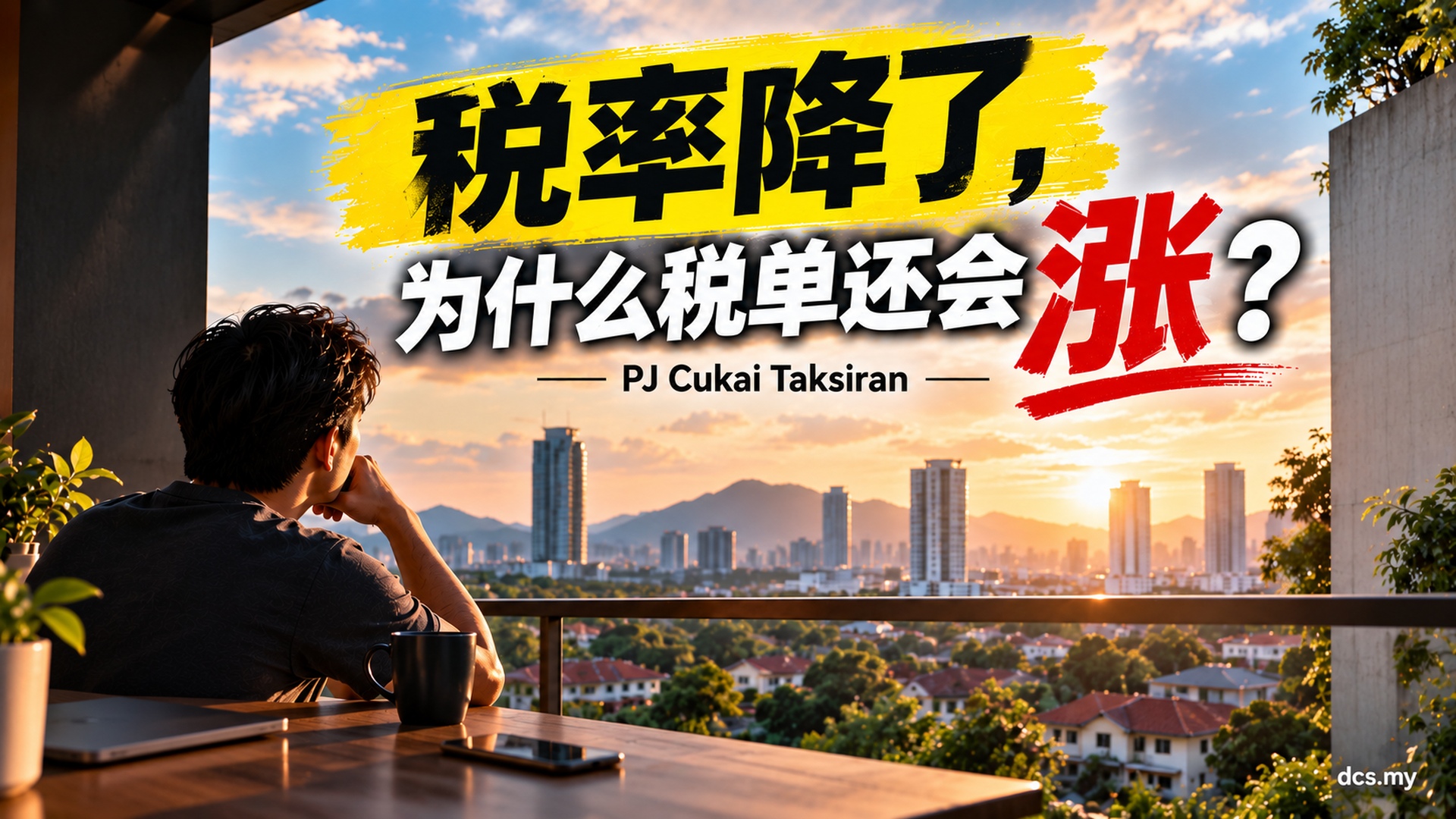 PJ Cukai Taksiran 税率明明降了,为什么税单还是可能变高?